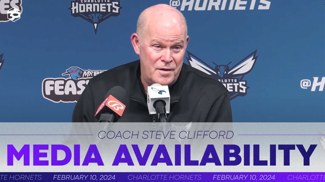 Hornets vs Grizzlies: Coach Clifford Postgame Media Availability | 2/10/2024 background