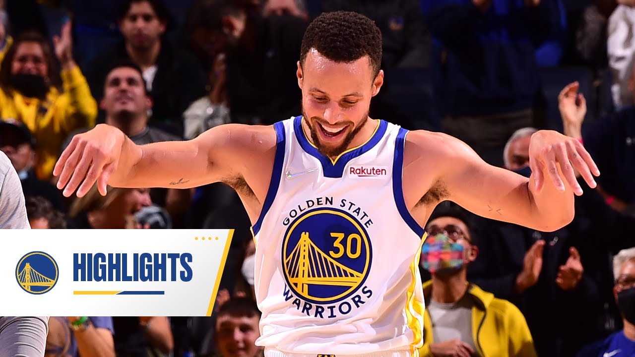 41 Points in 30 Minutes?! Stephen Curry Got Buckets on Warriors Ground | Oct. 15, 2021 background