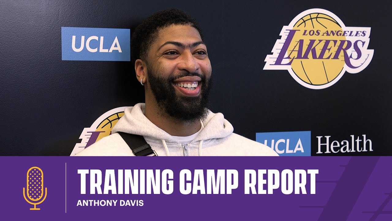 Anthony Davis discusses his role on the team, and staying safe this season | Lakers Training Camp