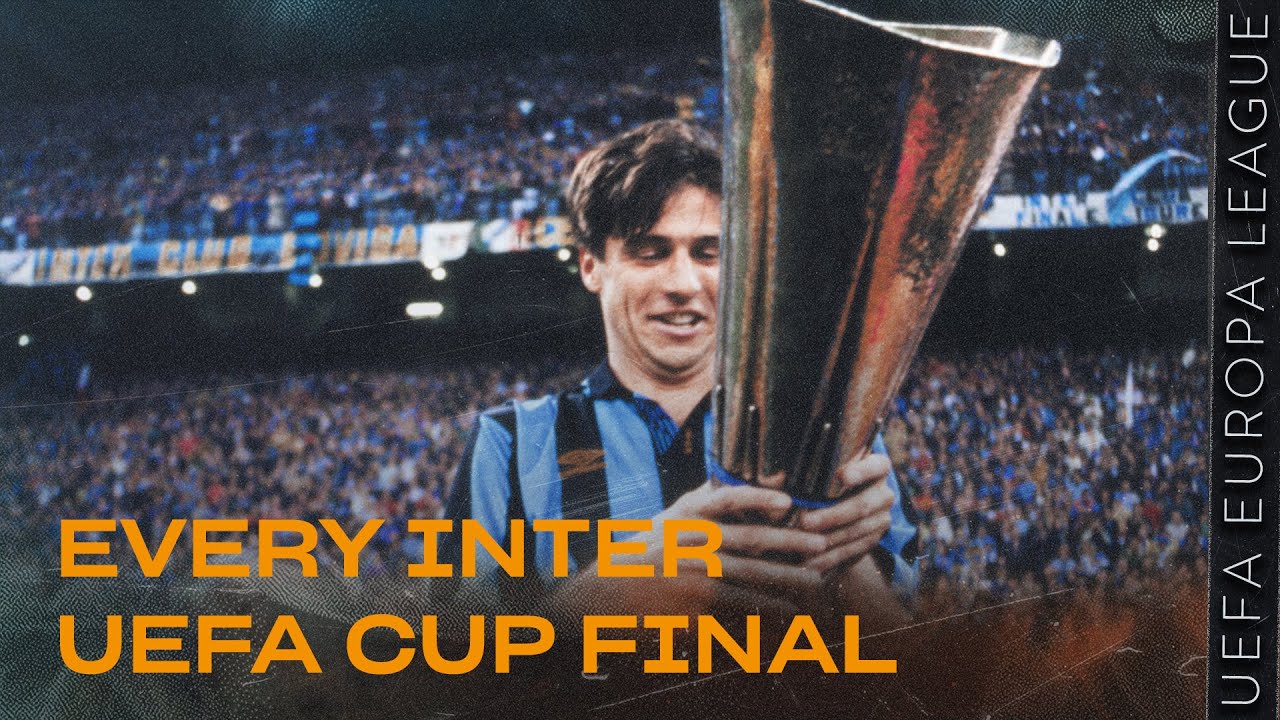 EVERY INTER UEFA CUP FINAL | BACK TO 1991, 1994, 1997, 1998 | AHEAD OF SEVILLA vs INTER! 🏆🖤💙 background