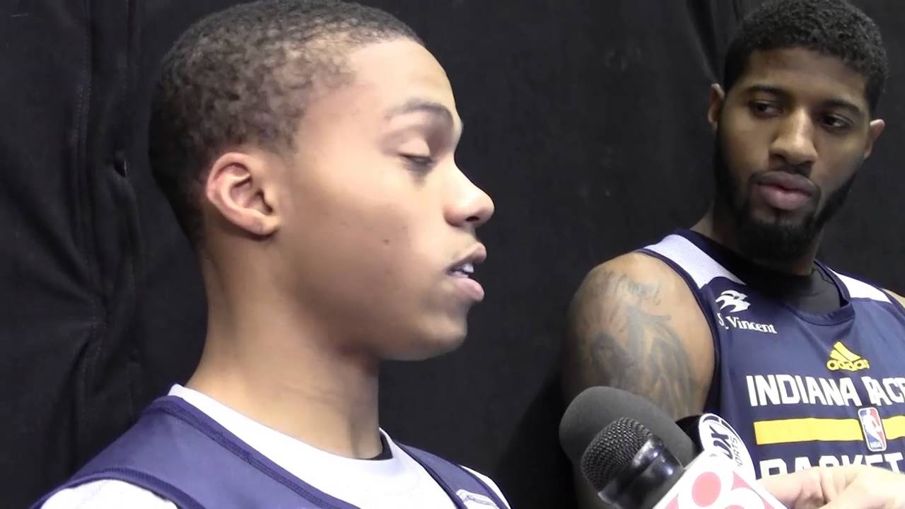 Paul George and Joe Young Talk Gatorade Commercial