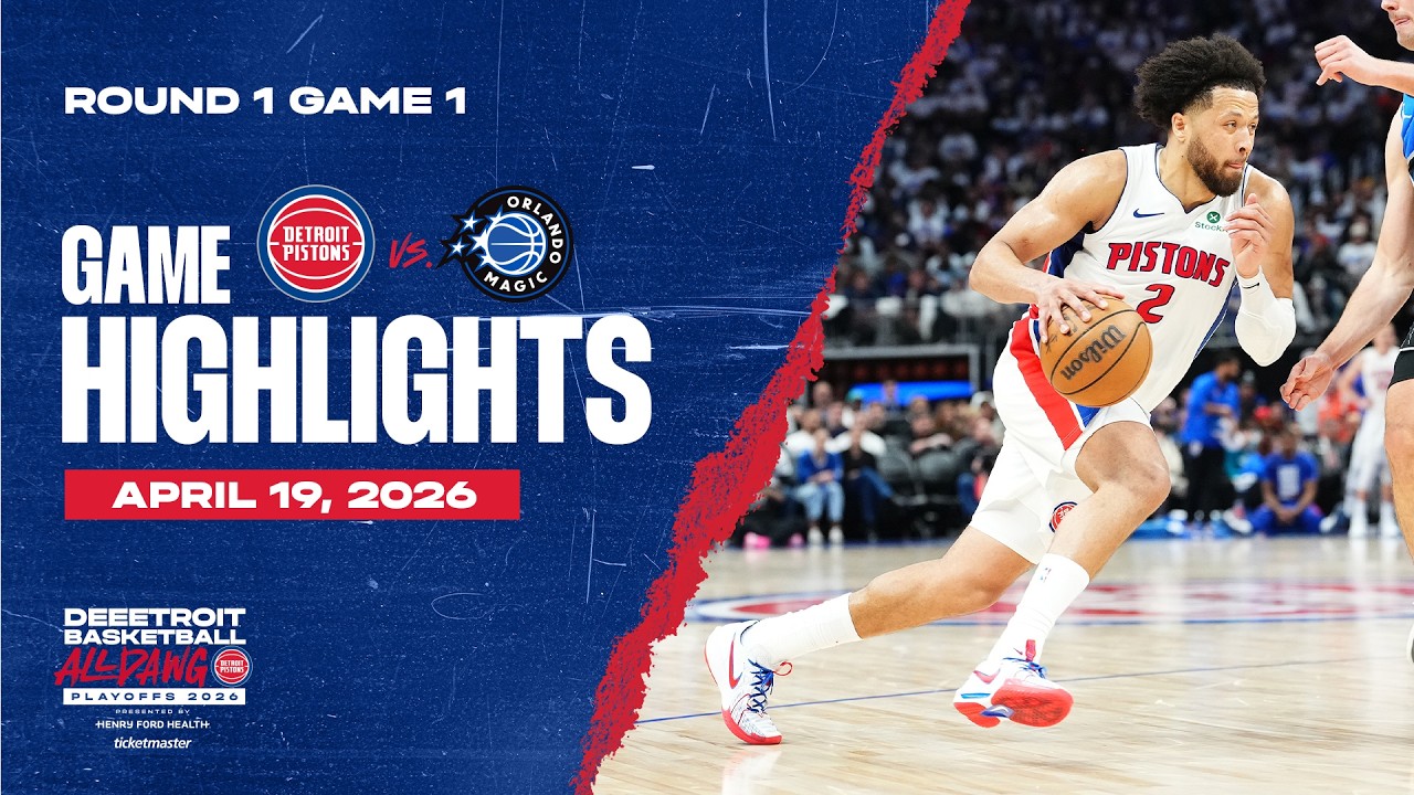 Detroit Pistons vs. Orlando Magic | GAME HIGHLIGHTS | 04.19.26