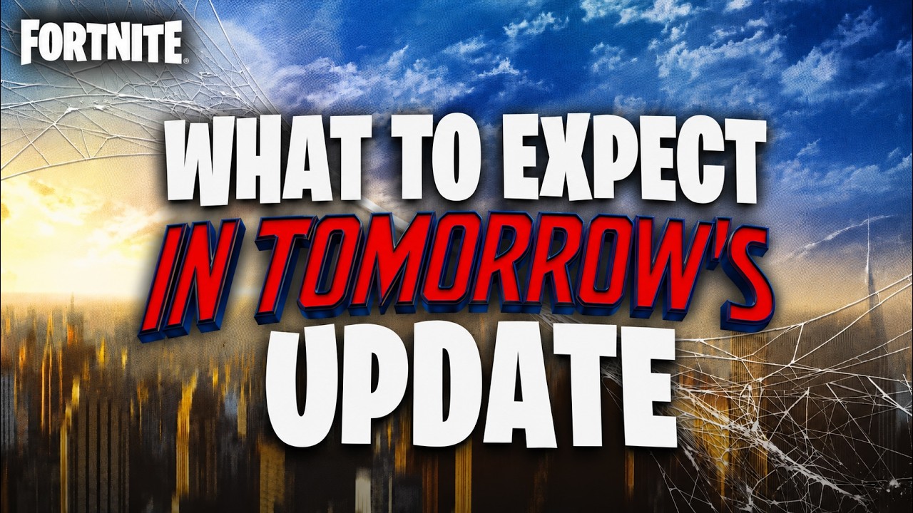 Best Fortnite Update of 2026 Tomorrow!? (Everything New - Final Season 3 Update)