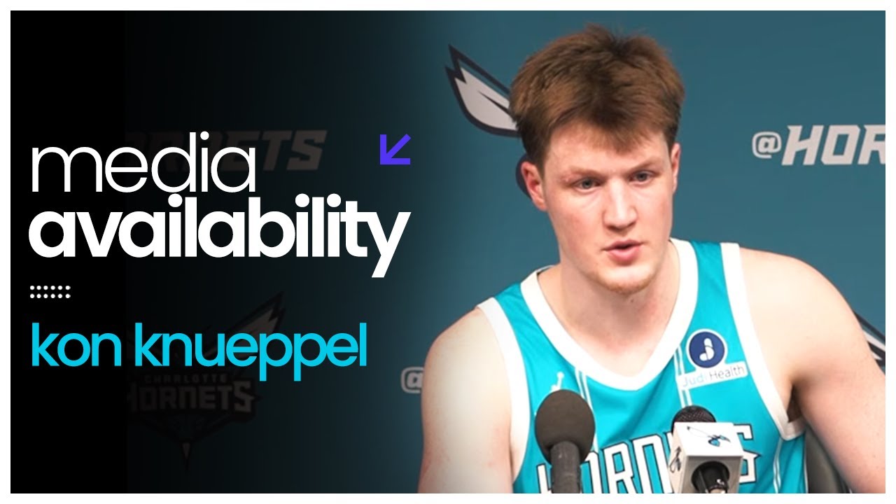 Hornets vs Pistons: Kon Knueppel Postgame Media Availability | 2/9/2026