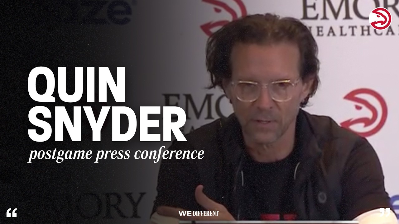 Hawks vs. Celtics Postgame Press Conference: Quin Snyder