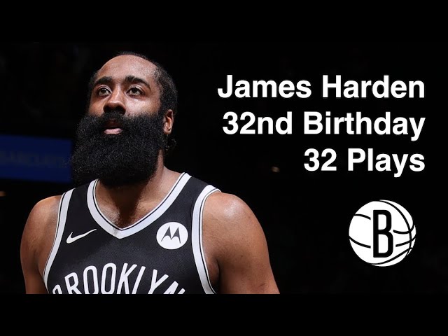 James Harden 32 Plays for His 32nd Birthday background