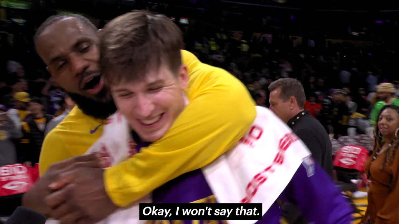 Best of Austin Reaves Mic'd Up - Lakers vs Blazers background