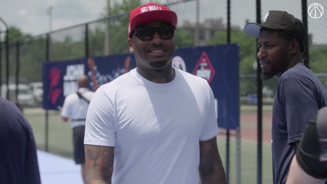 Washington D.C. Honors John Wall with an Incredible Court Dedication!