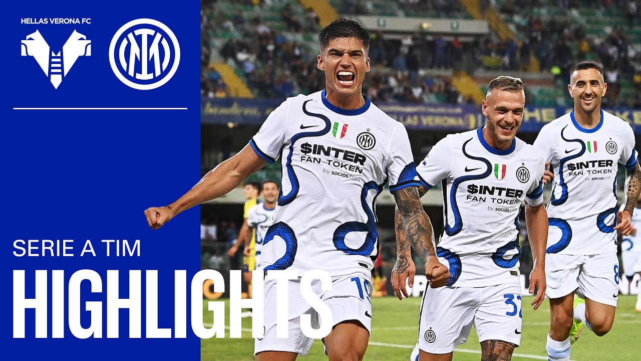 VERONA 1-3 INTER | HIGHLIGHTS | SERIE A 21/22 | A dream debut for Correa! 💭⚫🔵🇦🇷