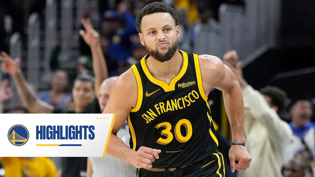 Stephen Curry First NBA Player to Reach 100 THREES | 2023-24 Season background