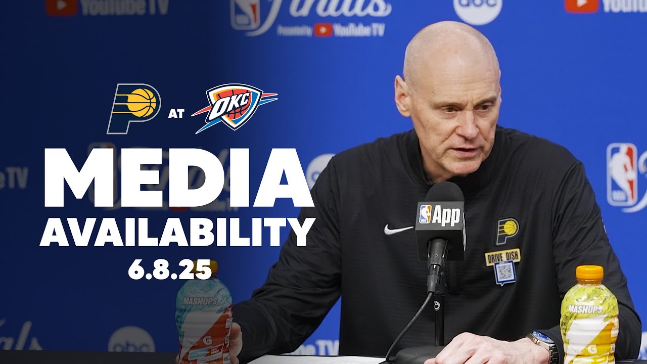 Indiana Pacers Postgame Media Availability at Oklahoma City Thunder (Game 2) | June 8, 2025