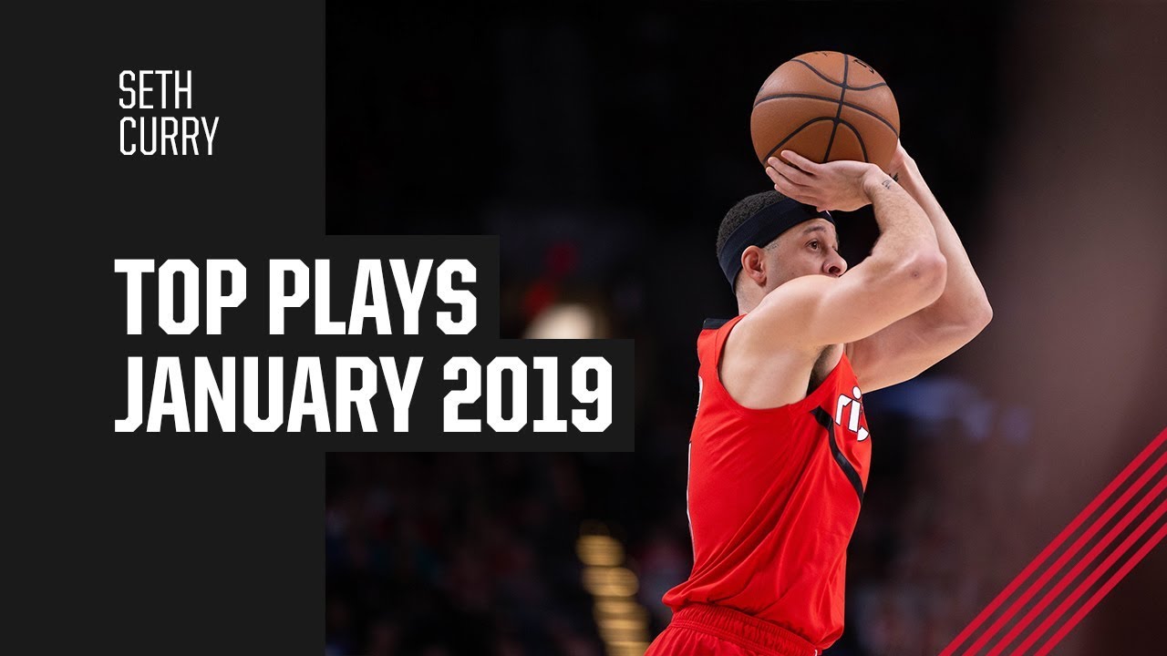 Seth Curry's Top Plays of January 2019 background