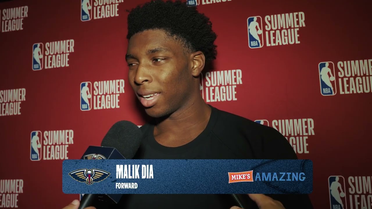 Malik Dia Postgame Interview | 2026 NBA Summer League | July 12, 2026