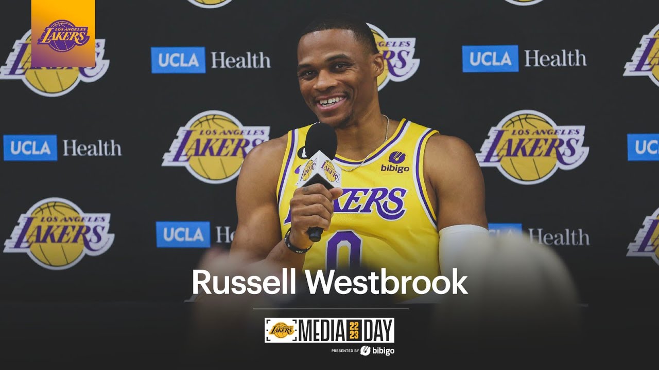 Media Day 2022: Russell Westbrook background