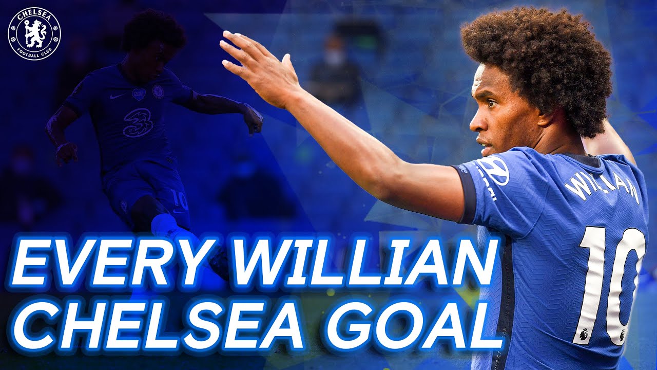 EVERY Willian Goal For Chelsea! | Best Goals Compilation | Chelsea FC background