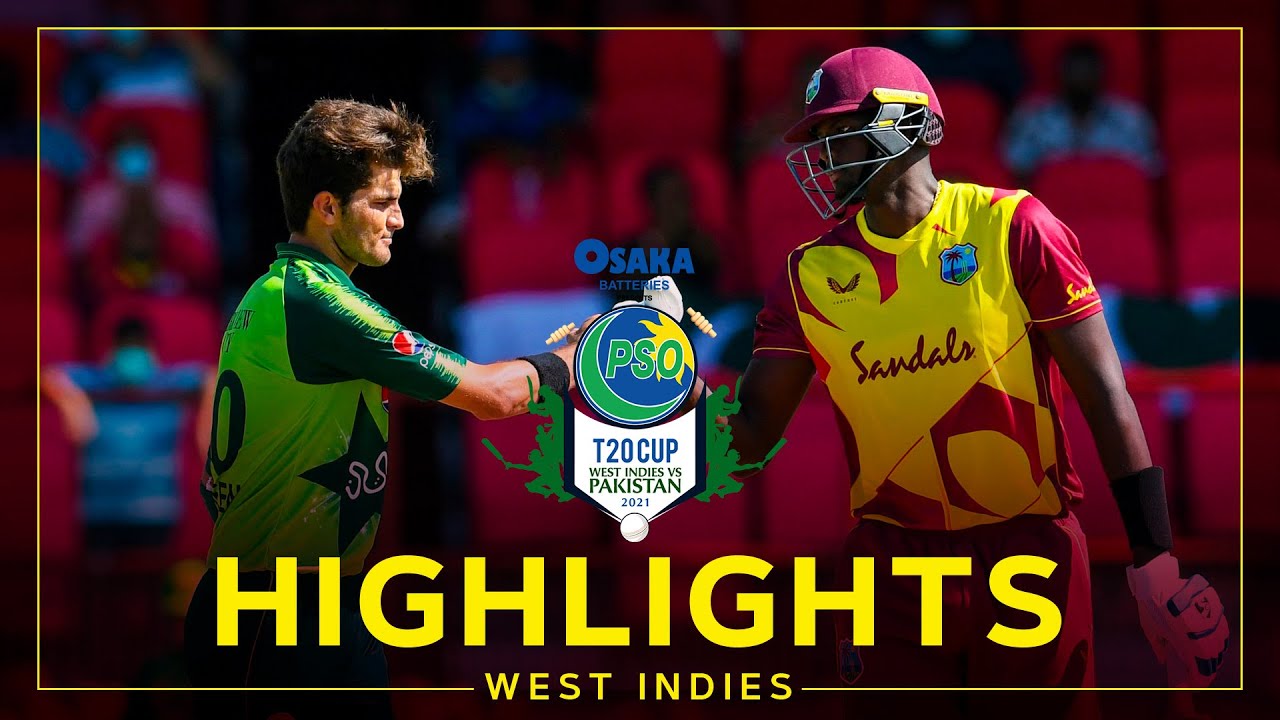 Highlights | West Indies v Pakistan | 2nd Osaka Presents PSO Carient T20 Cup Match background