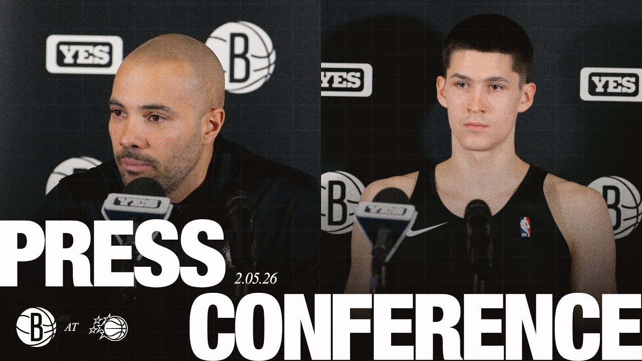 Jordi Fernàndez and Egor Dëmin Postgame Press Conferences vs Orlando