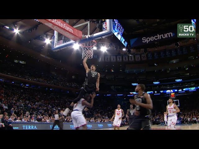 Giannis Dunked OVER Tim Hardaway Jr!! background