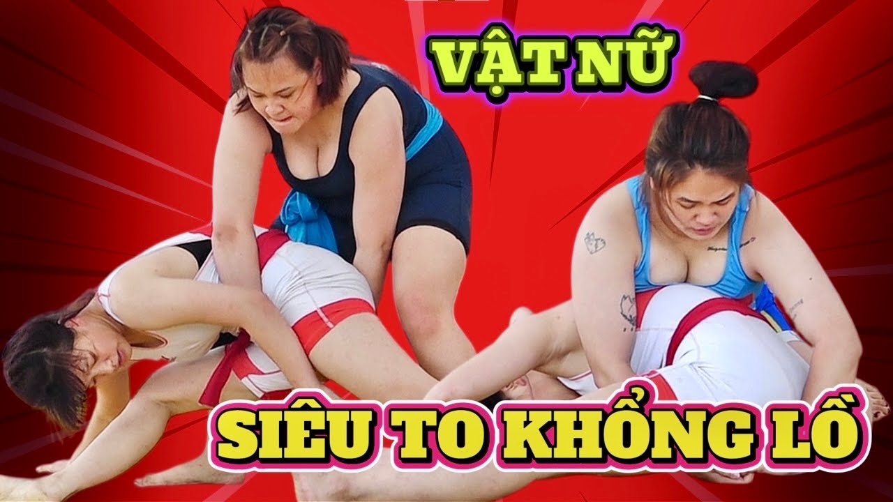 NHỮNG NỮ ĐÔ HỘI LÀNG siêu to ,Women girls wrestling tournament.