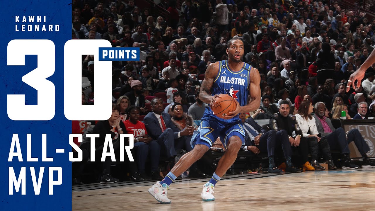 Kawhi Leonard Wins First Ever NBA All-Star Kobe Bryant MVP | LA Clippers background
