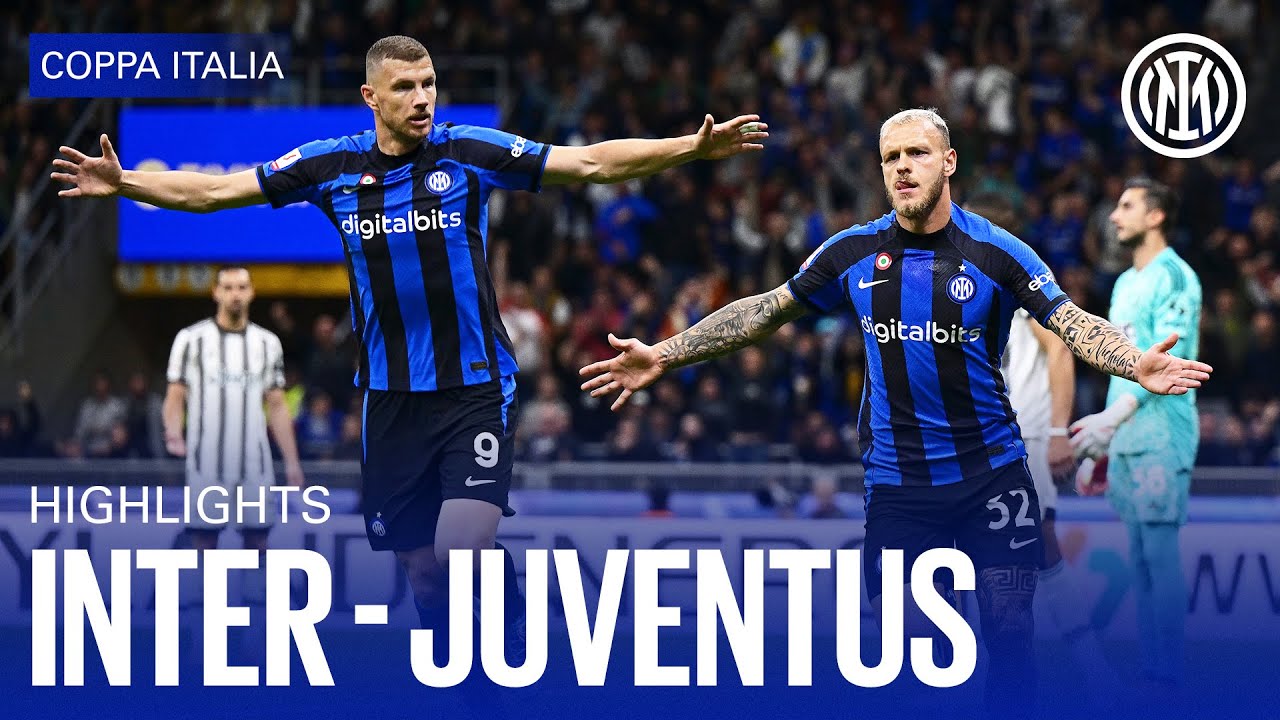 INTER 1-0 JUVENTUS | HIGHLIGHTS | COPPA ITALIA 22/23 ⚫🔵🇬🇧