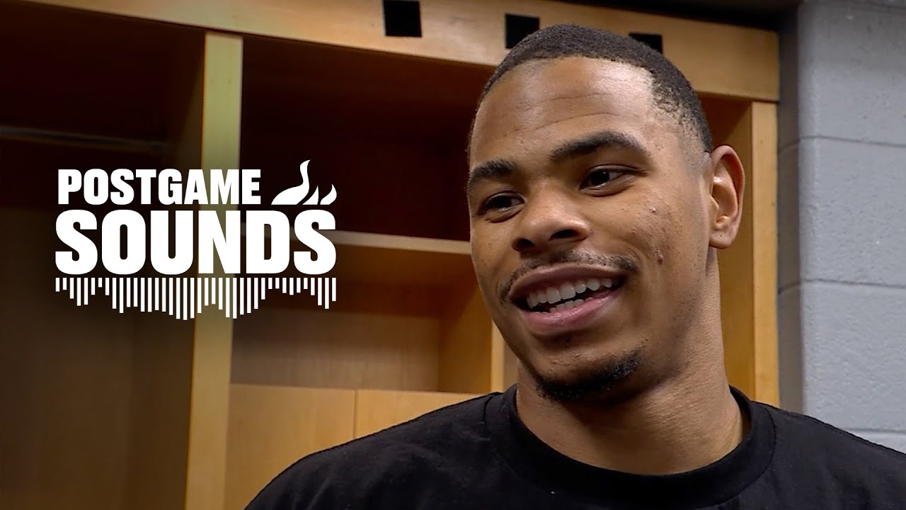 Keshad Johnson, Kel'el Ware, Norman Powell, Erik Spoelstra | Postgame Interviews | November 21, 2025 background