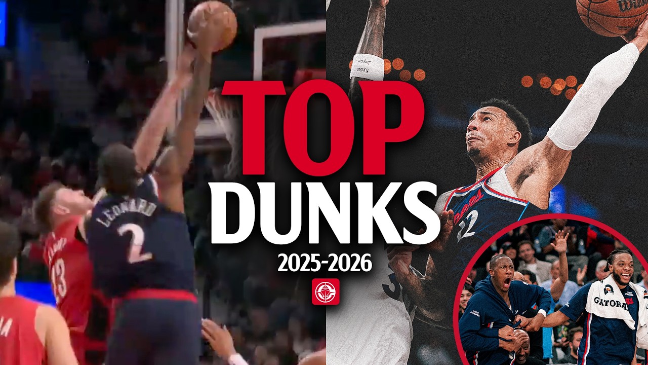 Top Dunks of the 2025-2026 Season 🔨🤯