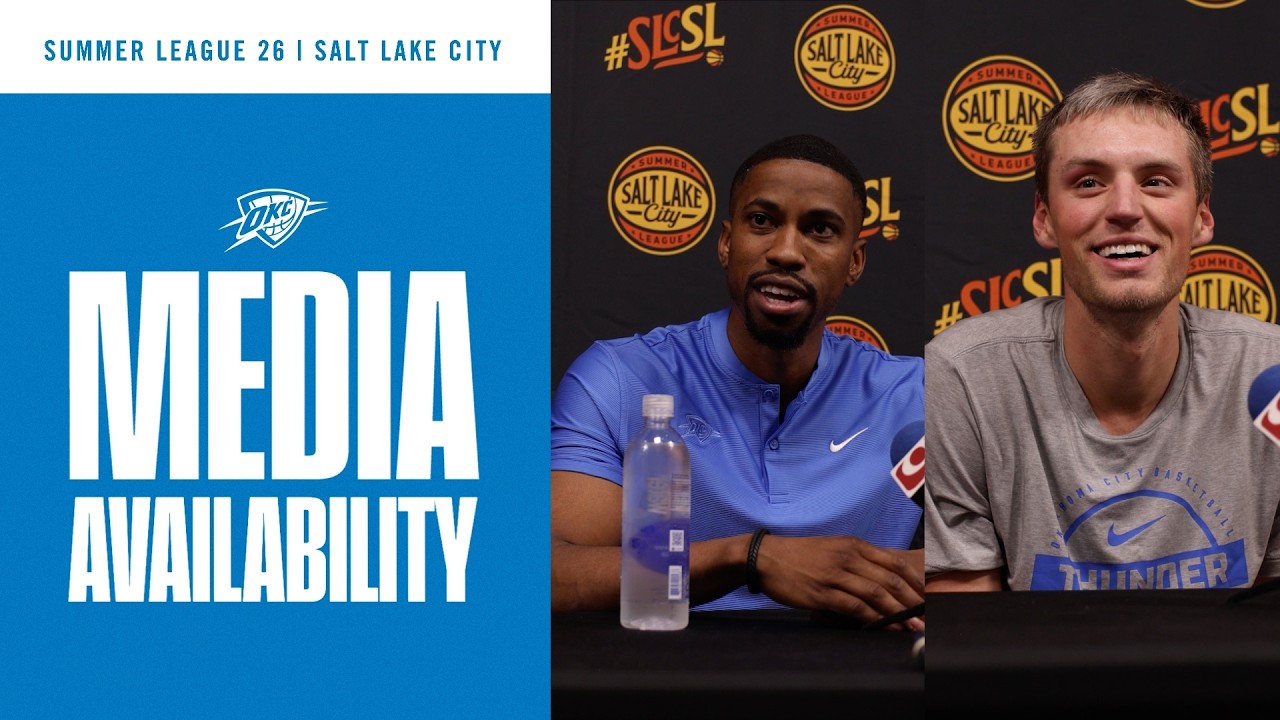 Coach Dixon and Payton Sandfort After Game 2 | SLC Summer League | Postgame Media | July 6th, 2026