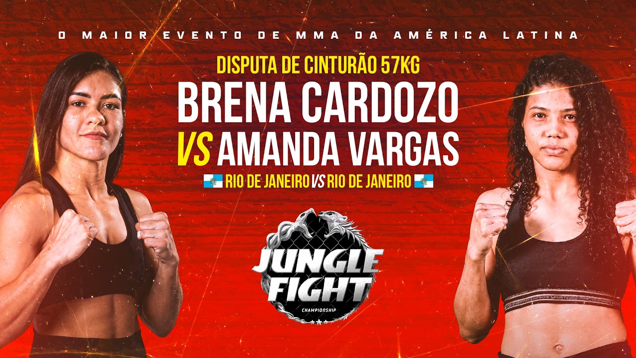 JUNGLE FIGHT 153 l BRENA CARDOSO X AMANDA VARGAS
