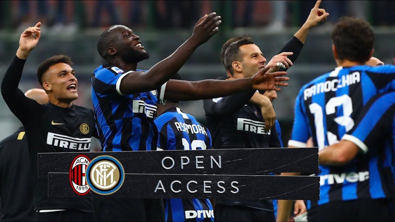OPEN ACCESS | MILAN 0-2 INTER | BROZOVIC AND LUKAKU TURN MILANO BLACK & BLUE! πΉβ«π΅ background