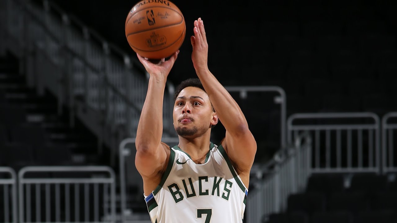Bryn Forbes Best of 2020-21 Season | Flamethrower | Career Best FG% & 3FG% background