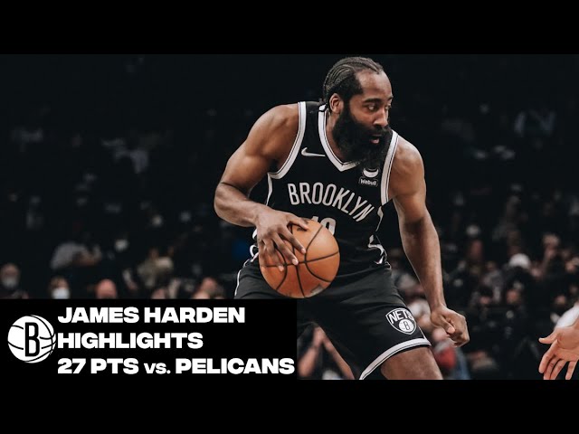James Harden Highlights | 27 Points vs. New Orleans Pelicans background