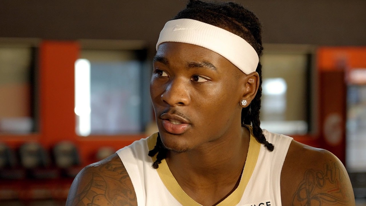 Jaron Pierre Jr. 1-on-1 interview w/ Andrew Lopez | New Orleans Pelicans