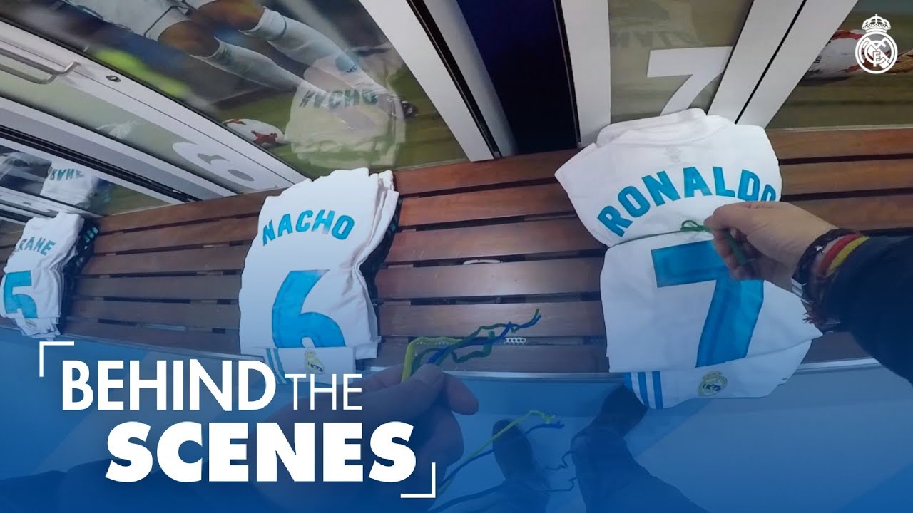 Inside the Real Madrid dressing rooms