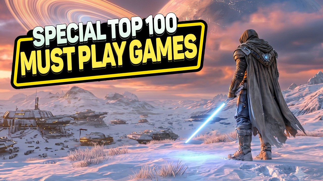 10-Year Special Supercut: Top 100 Single-Player Games Everyone Must Play | Best PC Games