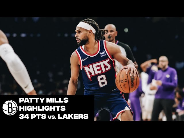 Patty Mills Highlights | 34 Points vs. Los Angeles Lakers background