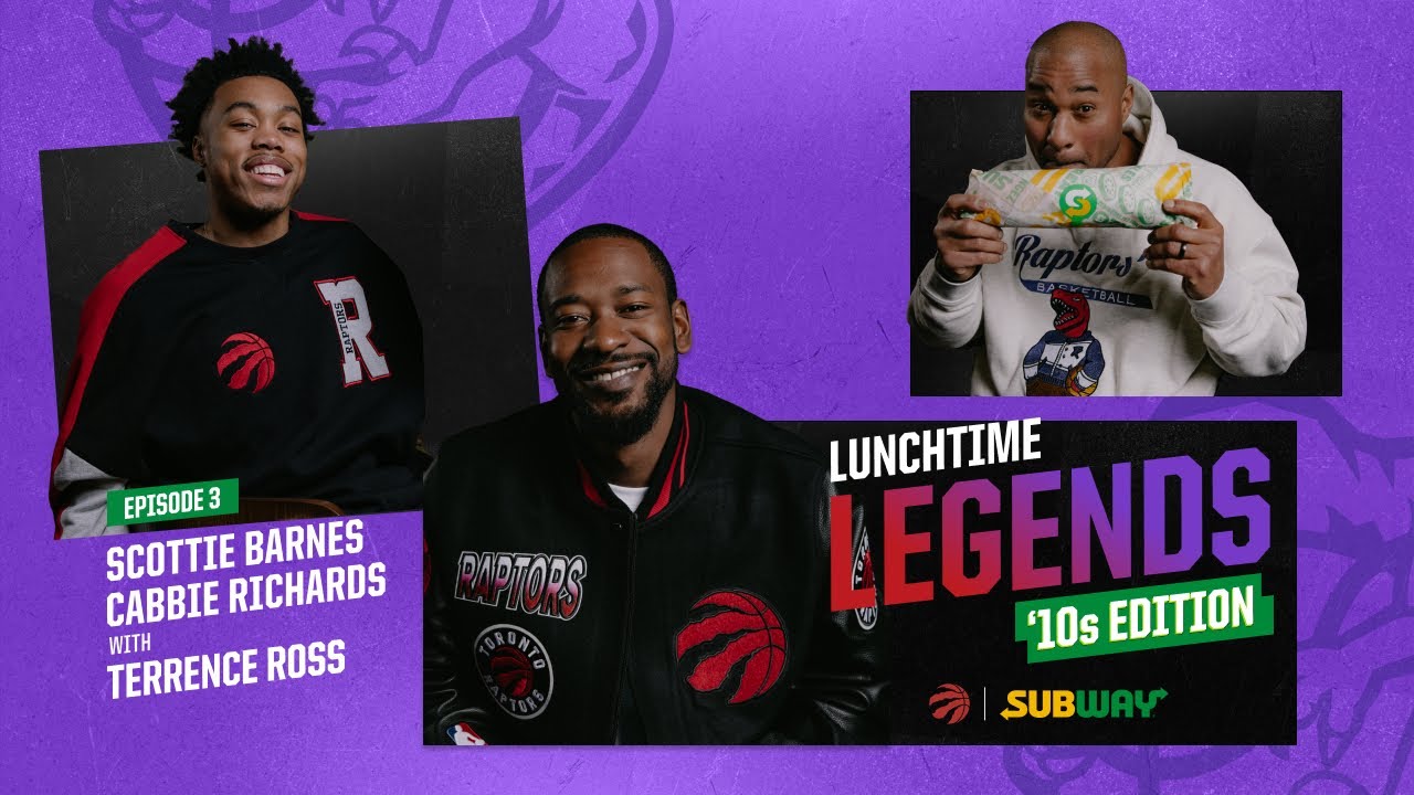 T-Ross kicks it with Scottie Barnes & Cabbie Richards