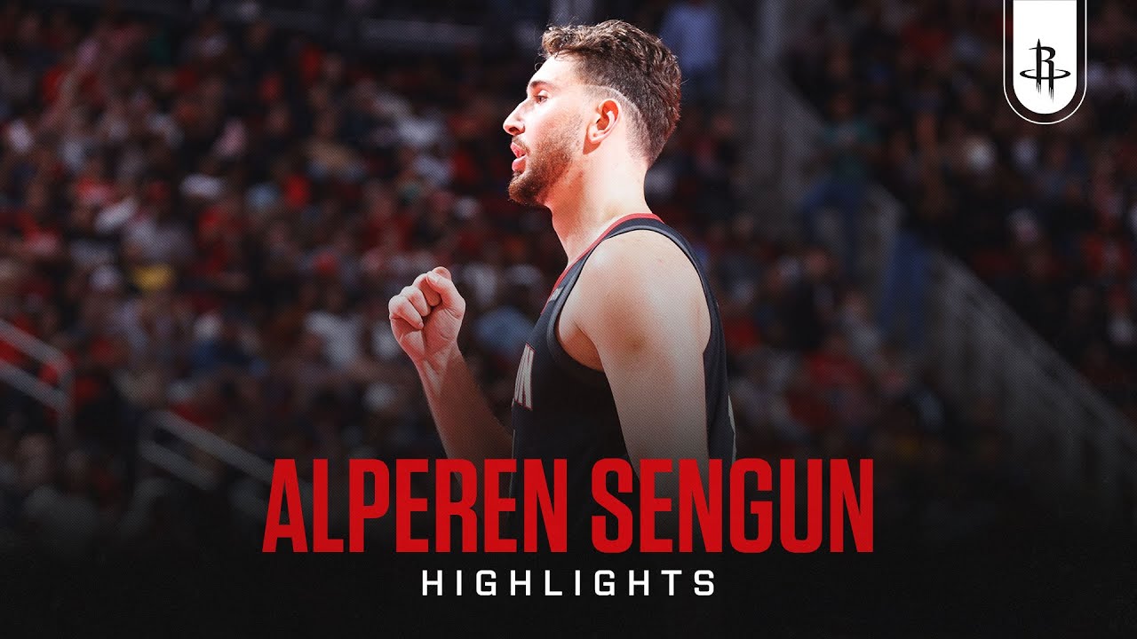 Alperen Sengun (25 points) Highlights vs. Portland Trail Blazers background
