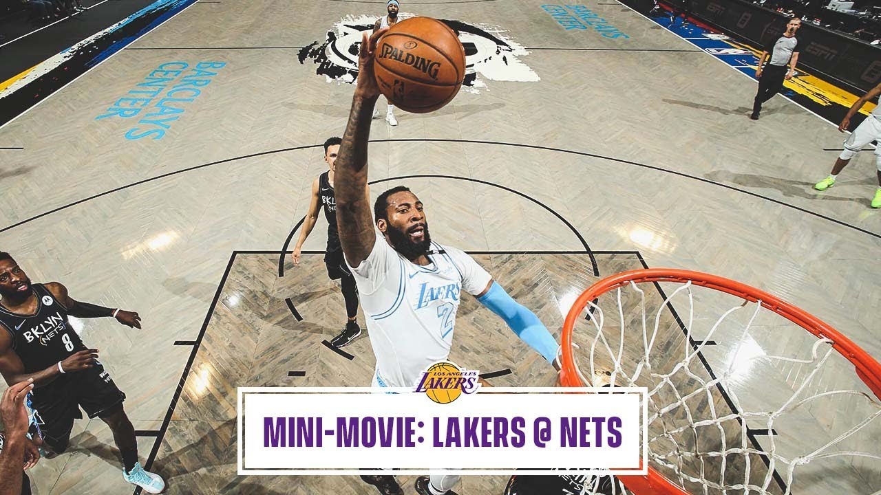 Mini-Movie: Shorthanded Lakers Knock Off Nets in Brooklyn background