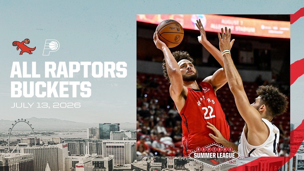ALL BUCKETS | Toronto Raptors vs Indiana Pacers | Summer League July 13, 2026