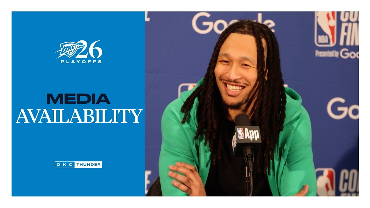 Jaylin Williams on Being Ready | Playoffs | WCF Game 3 | Postgame Media | May 22, 2026