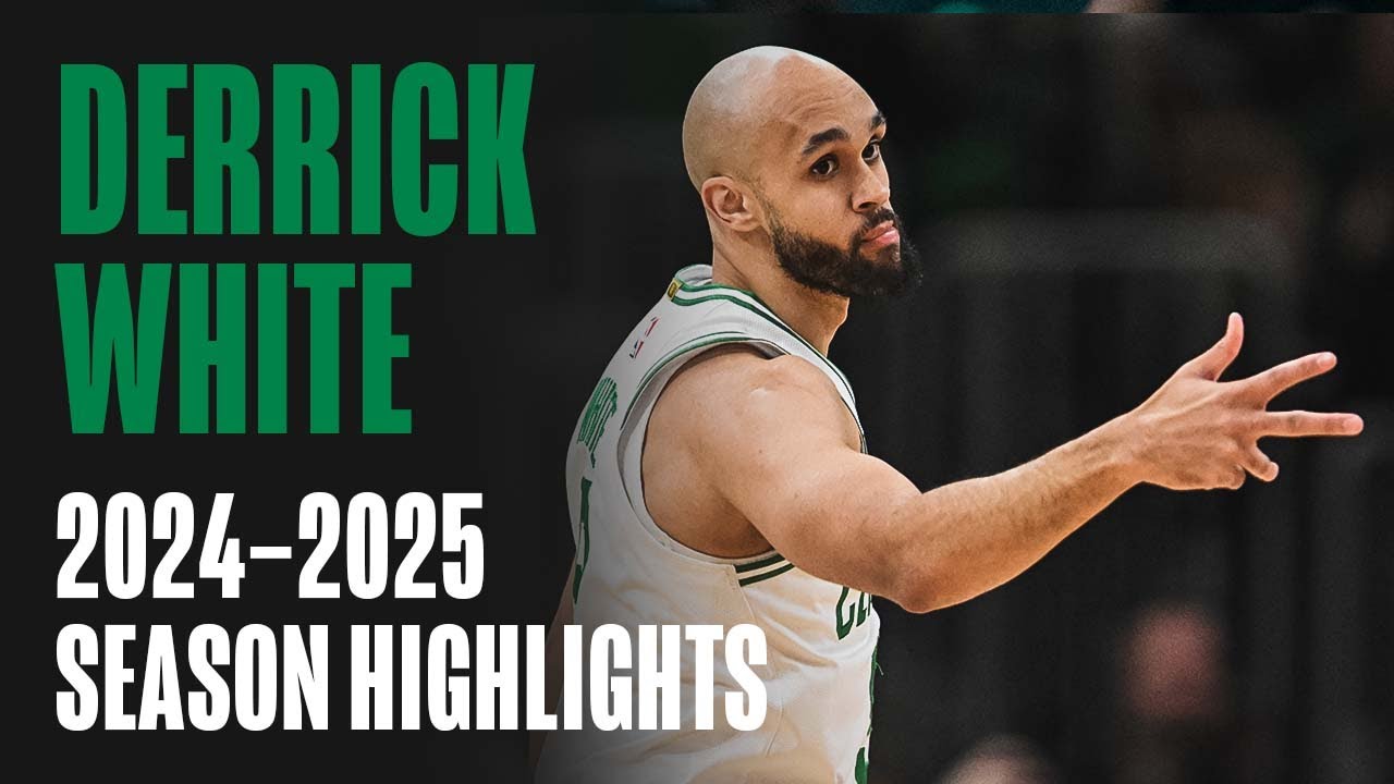 Derrick White FULL SEASON 2024-2025 highlights background