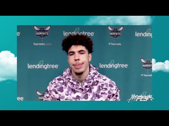End of Season Interview - LaMelo Ball 05/20/21 background