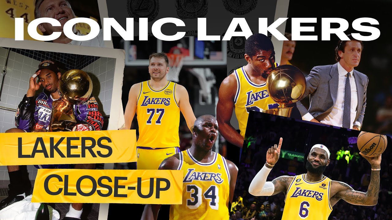 Kobe, Shaq, LeBron, Luka | Icons of the Purple & Gold