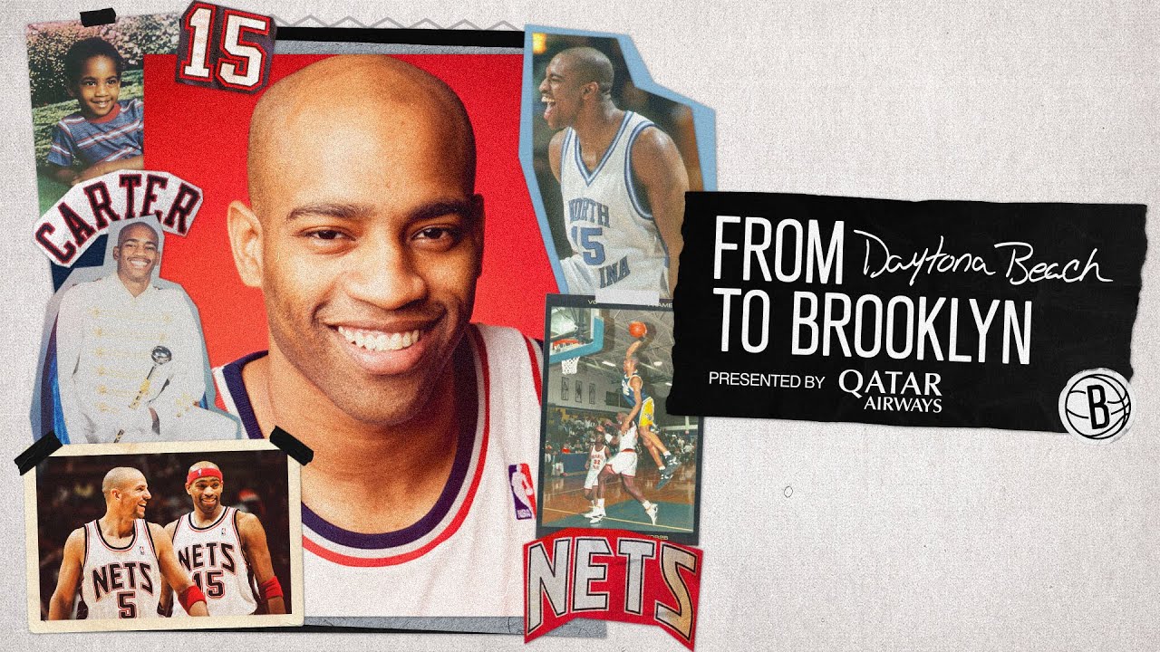 Vince Carter's Journey to Greatness: From Daytona Beach to Brooklyn background