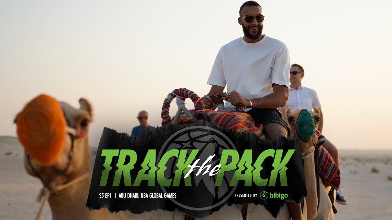 Track The Pack: Abu Dhabi | Minnesota Timberwolves at NBA Global Games 2023 background