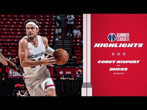 Highlights: Corey Kispert vs. Bucks - 8/15/21 background