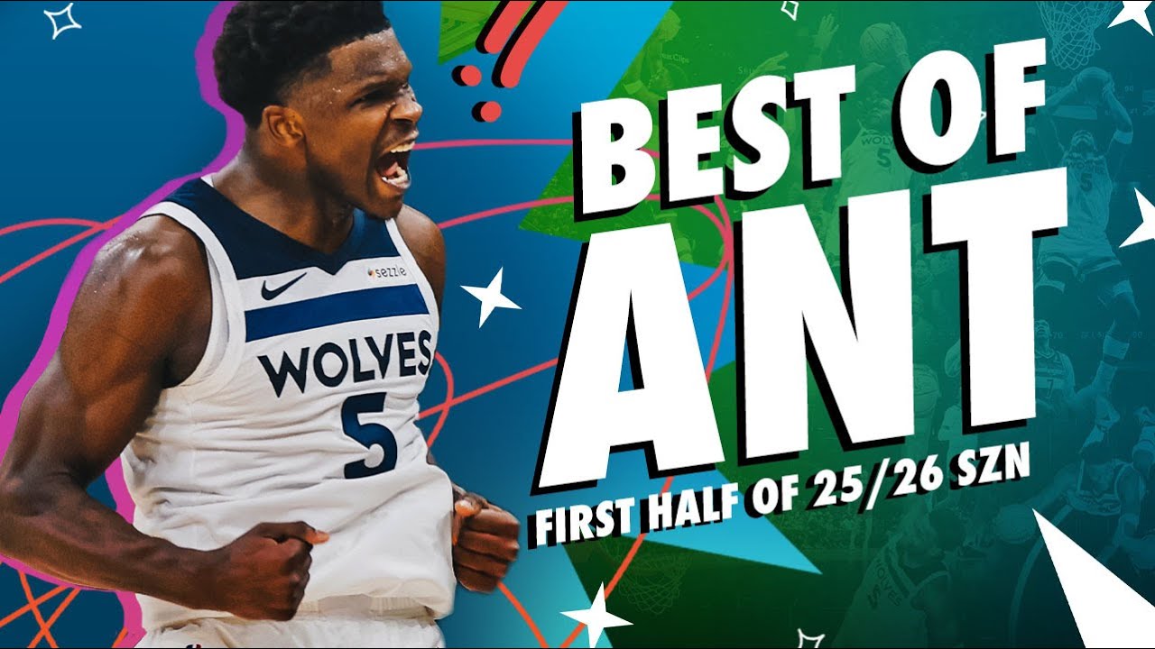 SNUBBED? 25 Minutes of Anthony Edwards DOMINATING The First Half of the 2025/26 NBA Season! background
