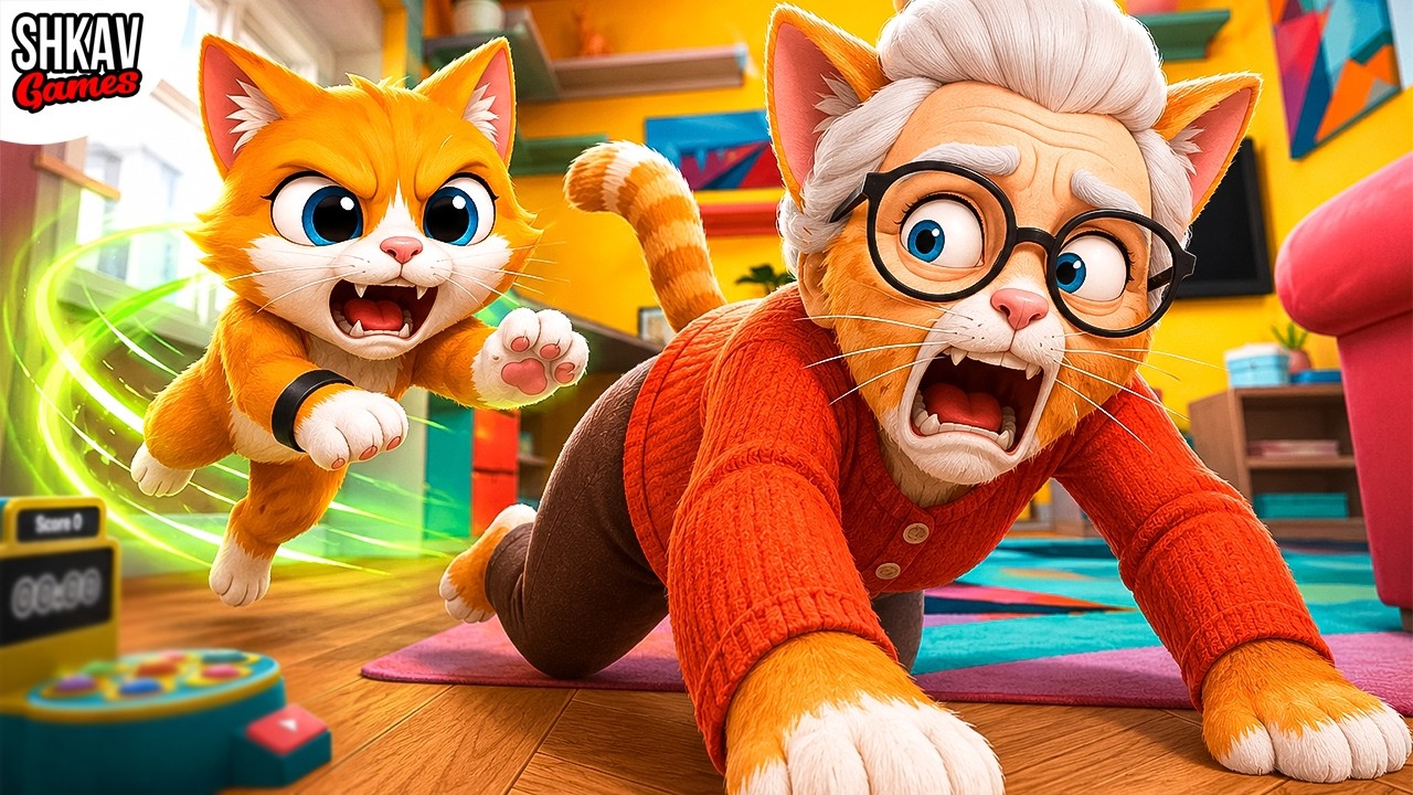 КОТ ПРЕВРАТИЛ БАБУЛЮ В КОШКУ! | I Am Cat VR