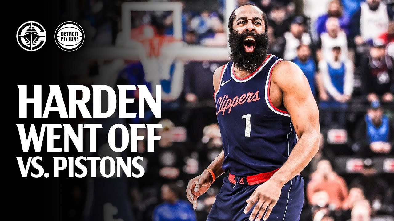 Clippers Win Over Pistons Highlights | LA Clippers background